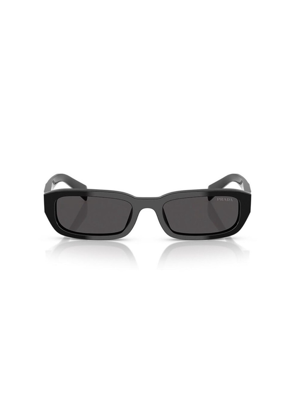 Prada Black Rectangular-Edge Sunglasses - Picture 2 of 6